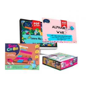 חבילת על קו הזינוק - משחקים ללימוד אנגלית לגילאי 5-8